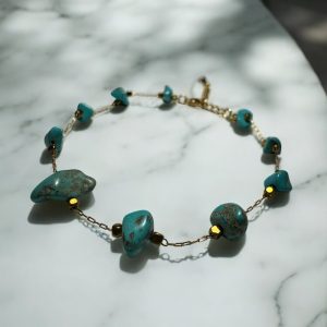 Turquoise Vibes Anklet