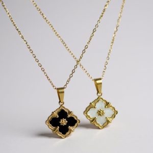 Dual Harmony Clover Necklace