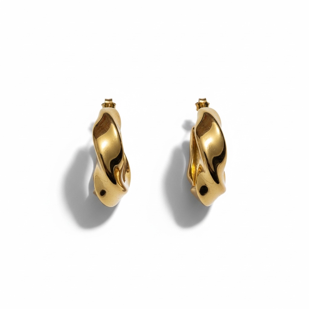 Aria Hoops Gold & Silver - Image 4
