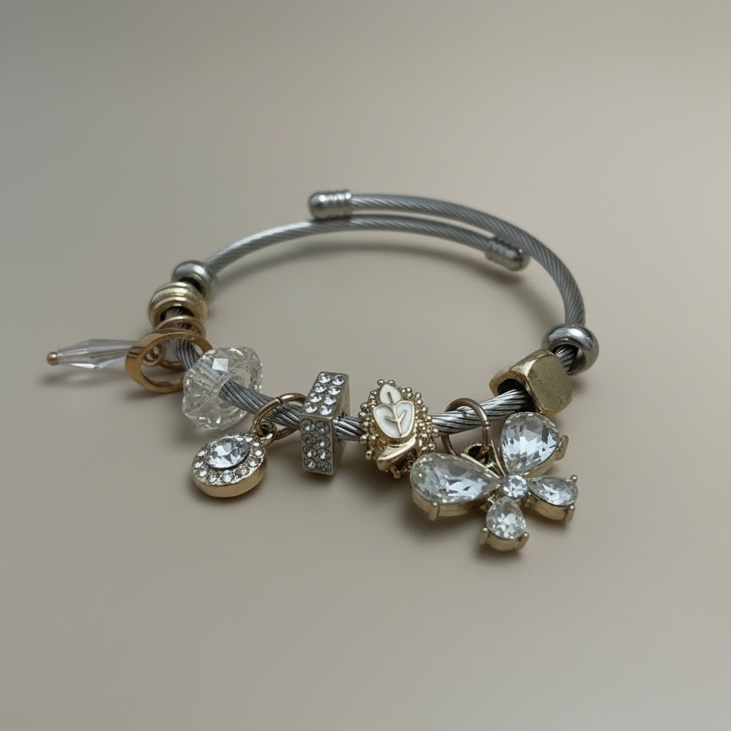Crystal Bloom Bracelet - Image 4