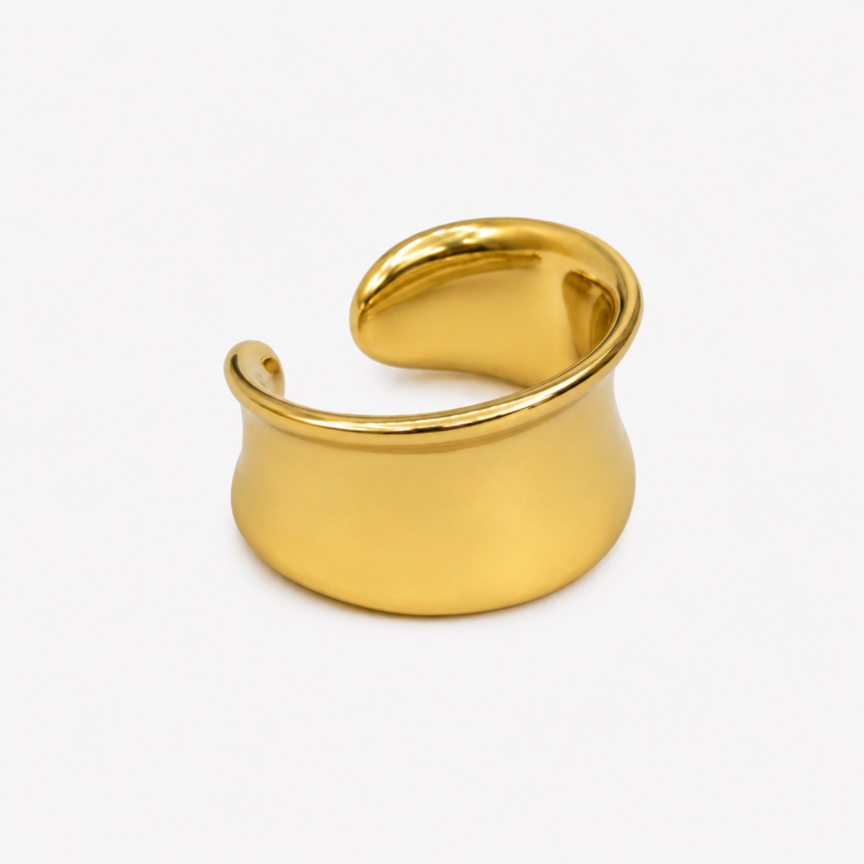 Bold Wave Ear Cuff - Image 3